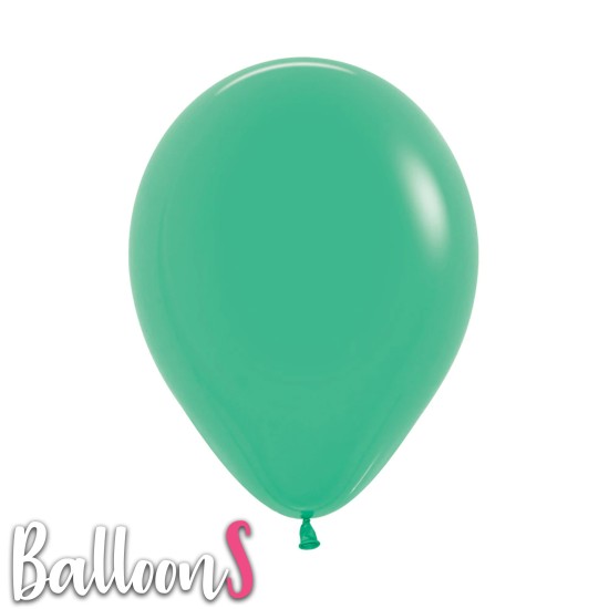 S06 12" Sempertex Green Latex Balloon