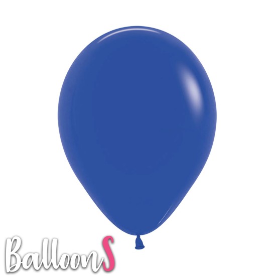 S10 12" Sempertex King Blue Latex Balloon