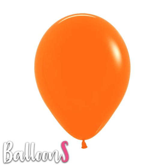S14 12" Sempertex Orange Latex Balloon