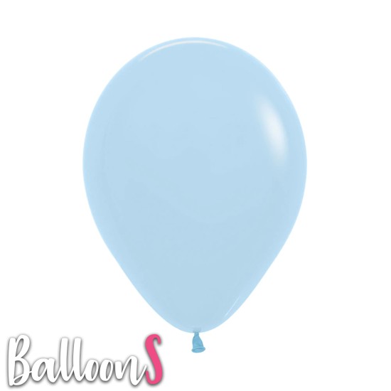S09 12" Sempertex Sky BLue Latex Balloon