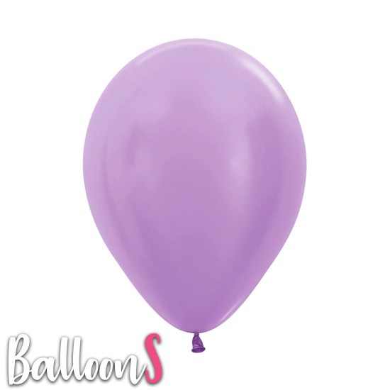 P10 12" Sempertex Pearl Satin Lilac Latex Balloon