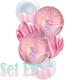 Balloon Set E (5 Color Tones) + 1 Bubble Balloon