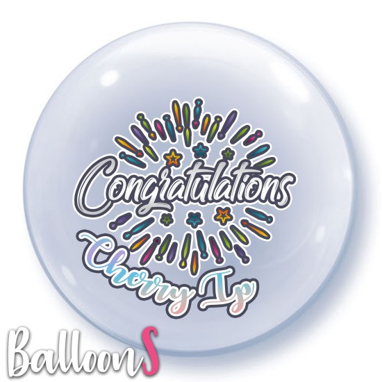 CG07 Congrats Bubble Balloon 07