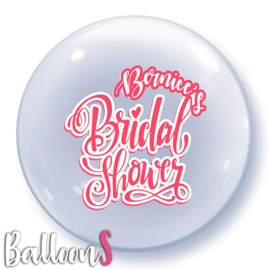 BS01 Bridal Shower Bubble Balloon 01