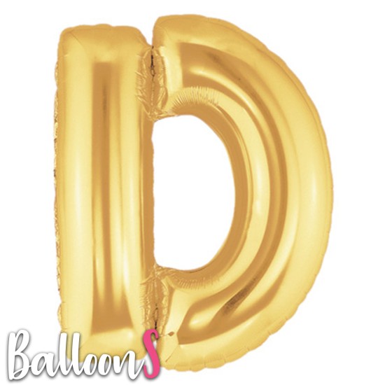 GL04   34" Gold Letter Balloon D